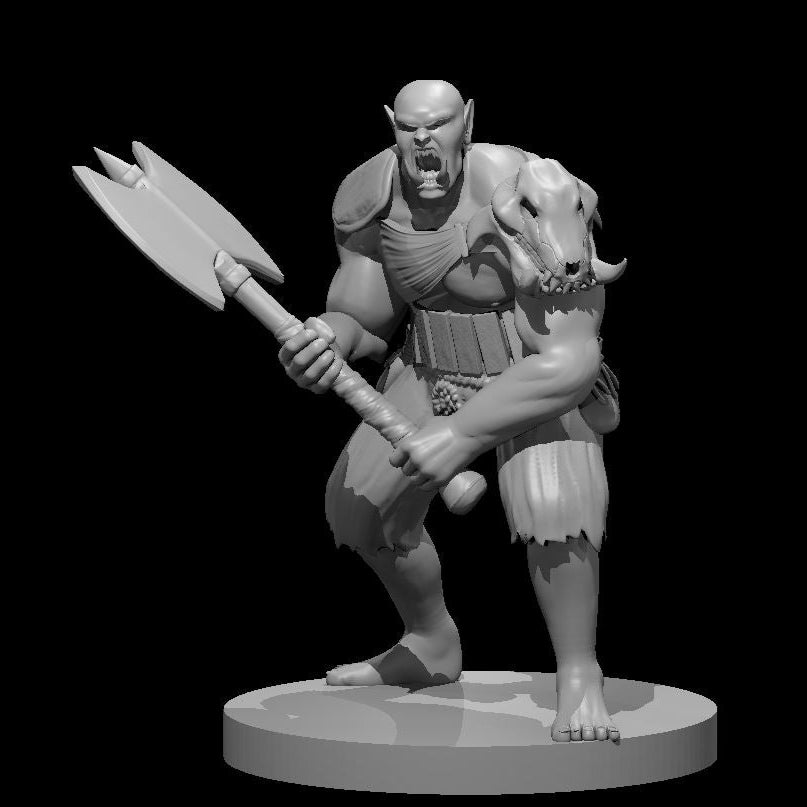Half-Orc Barbarian (6 Variants Available) - MZ4250
