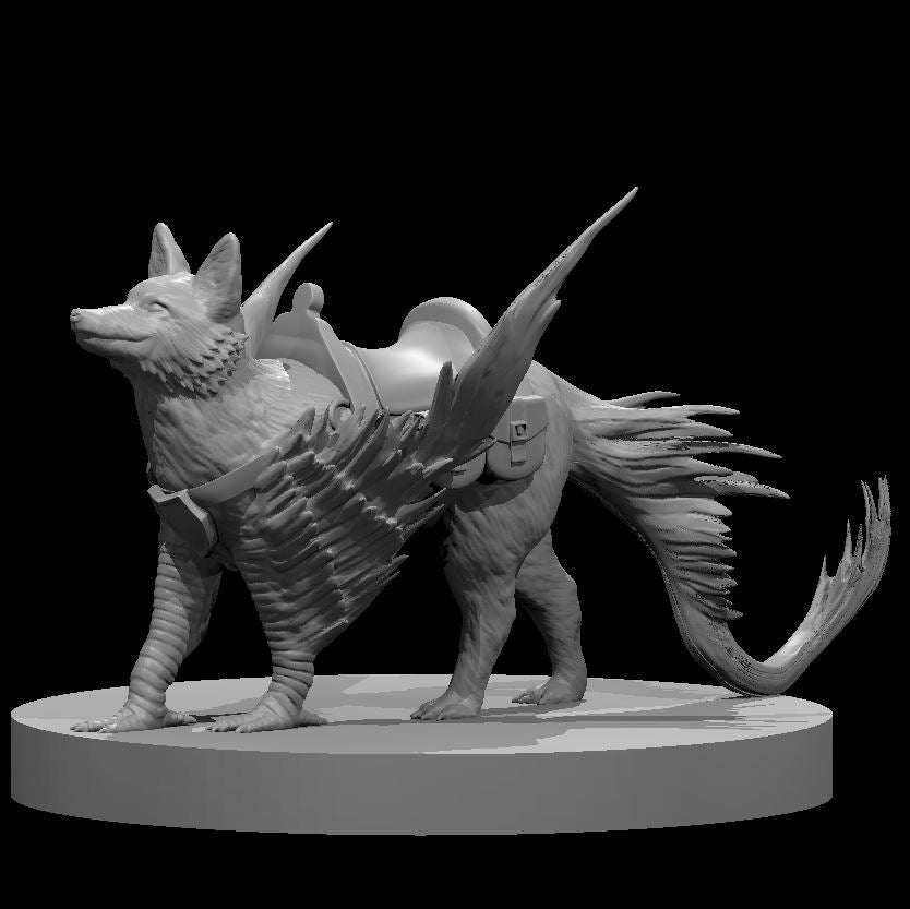 Hawkfox - Flying Fox Familiar (2 Variants Available) - MZ4250