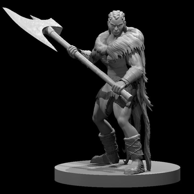 Human Barbarians, Set 2 (7 Variants Available) - MZ4250