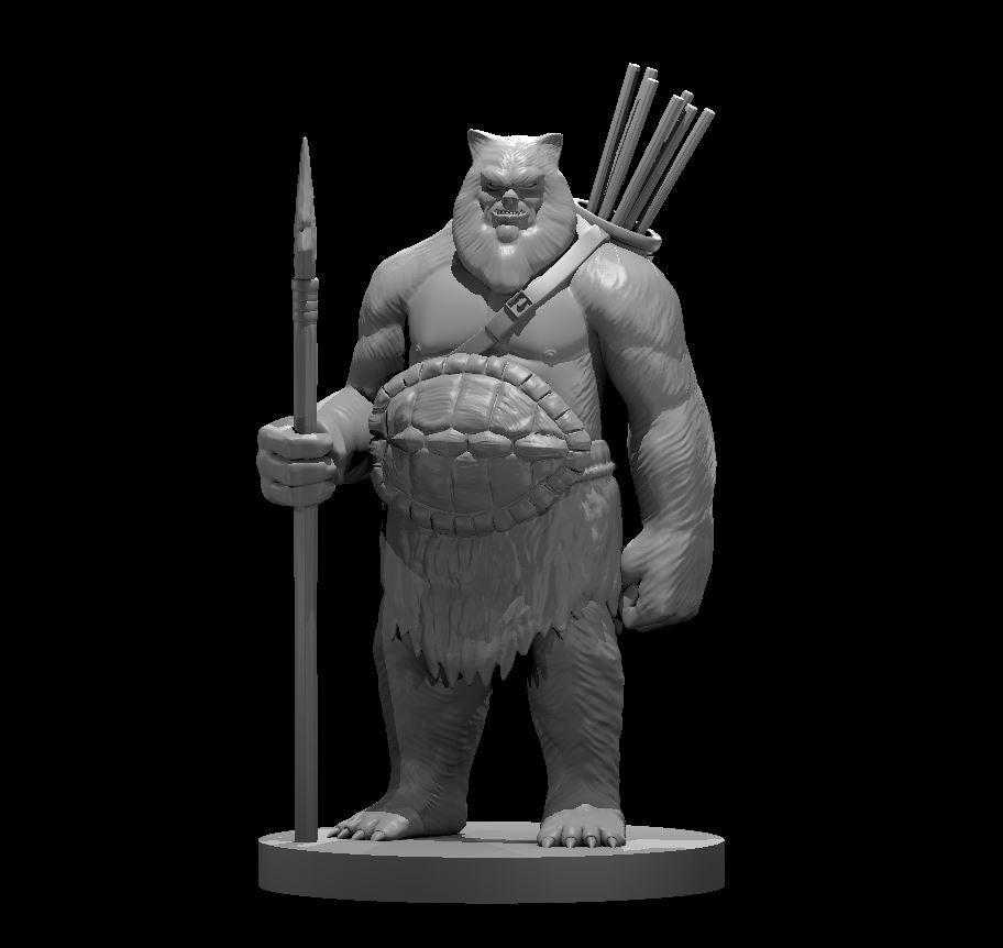 Human Barbarians, Set 2 (7 Variants Available) - MZ4250