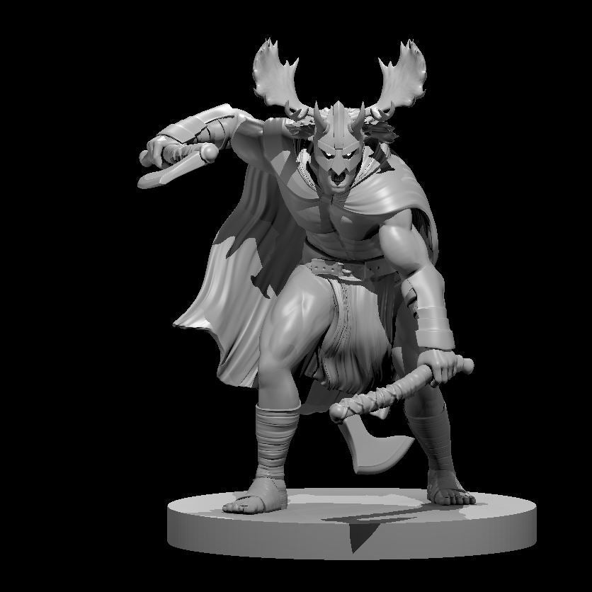 Human Barbarians, Set 2 (7 Variants Available) - MZ4250