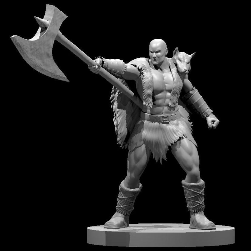 Human Barbarians, Set 2 (7 Variants Available) - MZ4250