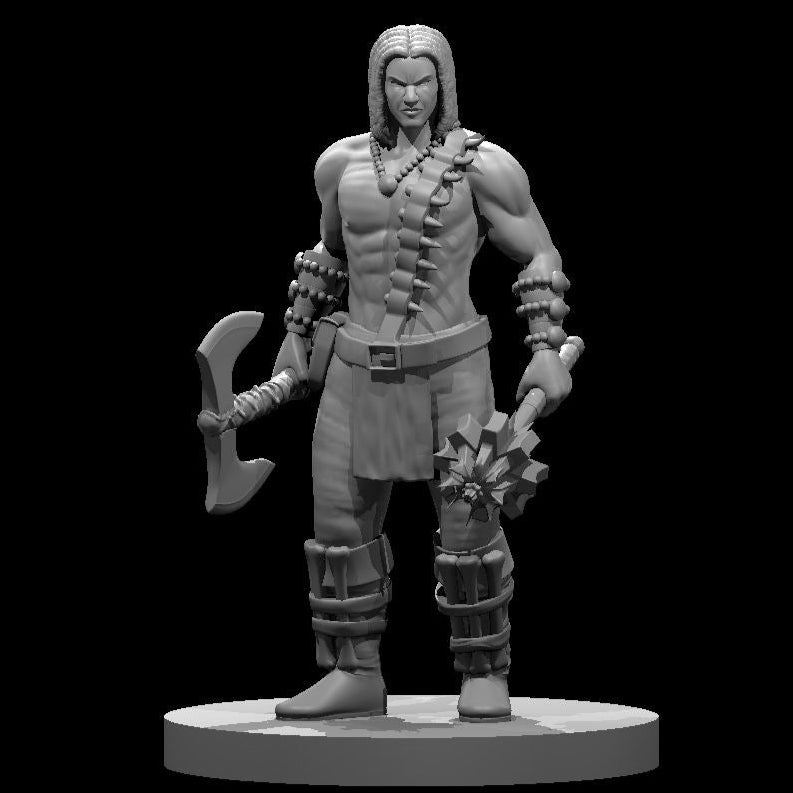 Human Barbarians, Set 2 (7 Variants Available) - MZ4250