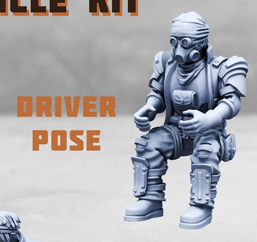 Iron Brawlers, Vehicle Riders (3 Variants Available) - Print Minis