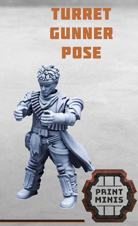 Iron Brawlers, Vehicle Riders (3 Variants Available) - Print Minis
