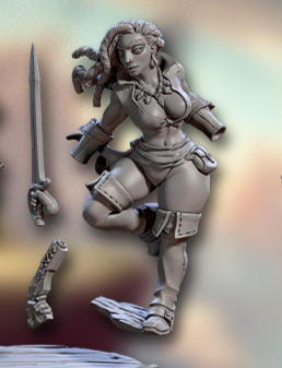 Janessa Galeheart, Human Hero (2 Variants Available) - Artisan Guild