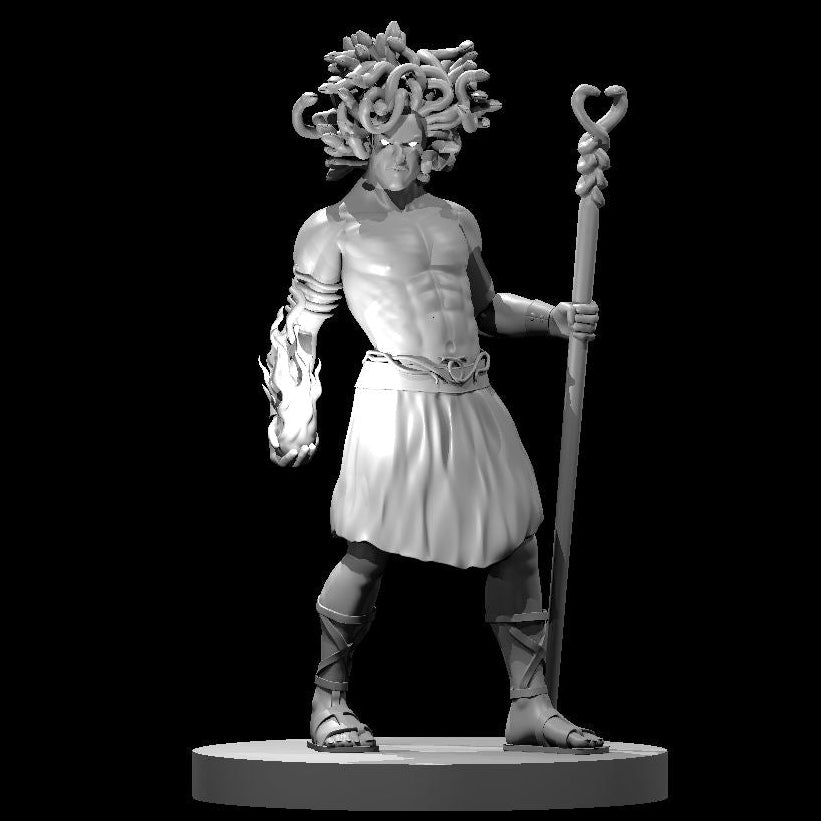Medusa, Snake Headed Person (3 Variants Available) - MZ4250
