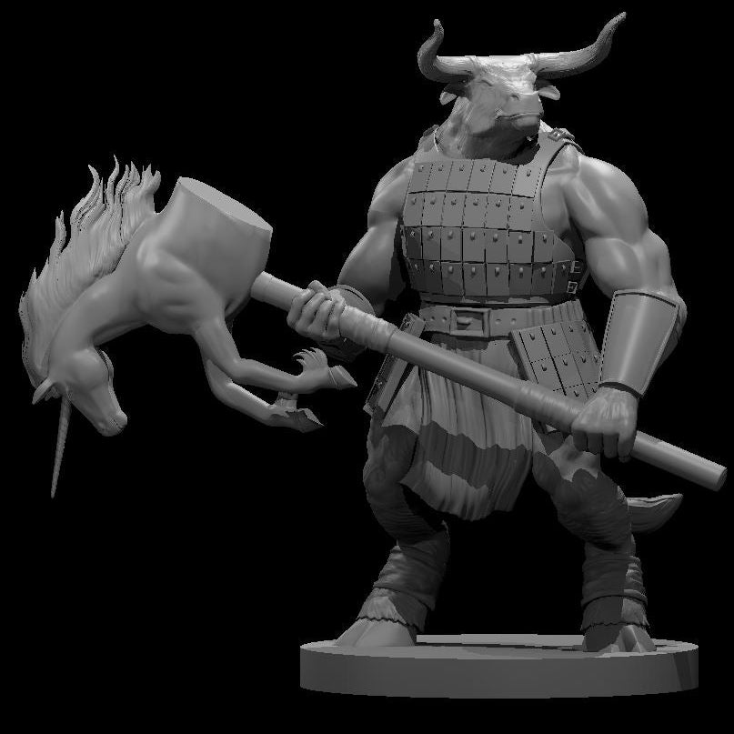 Minotaur Barbarians (3 Variants Available) - MZ4250