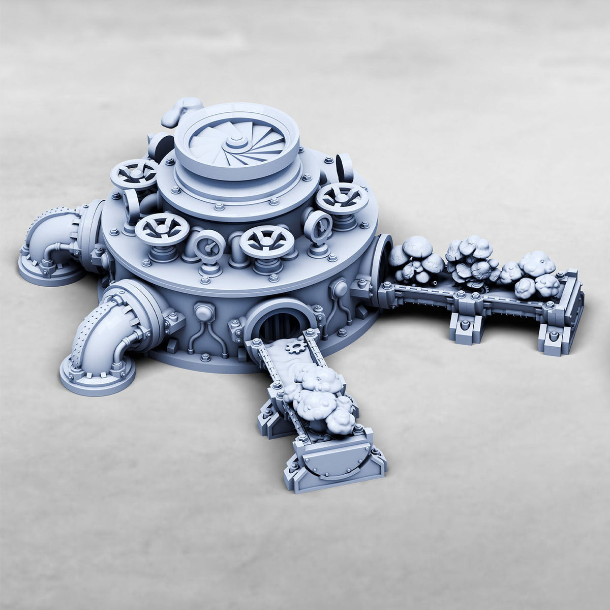 Mushroom Pipe Farm, Set 2 (18 Variants Available) - Print Minis
