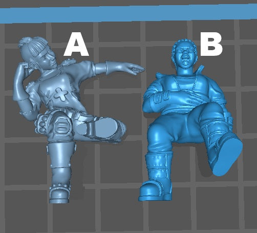 The Rattler, Taxi Cab (2 Variants Available) - Print Minis