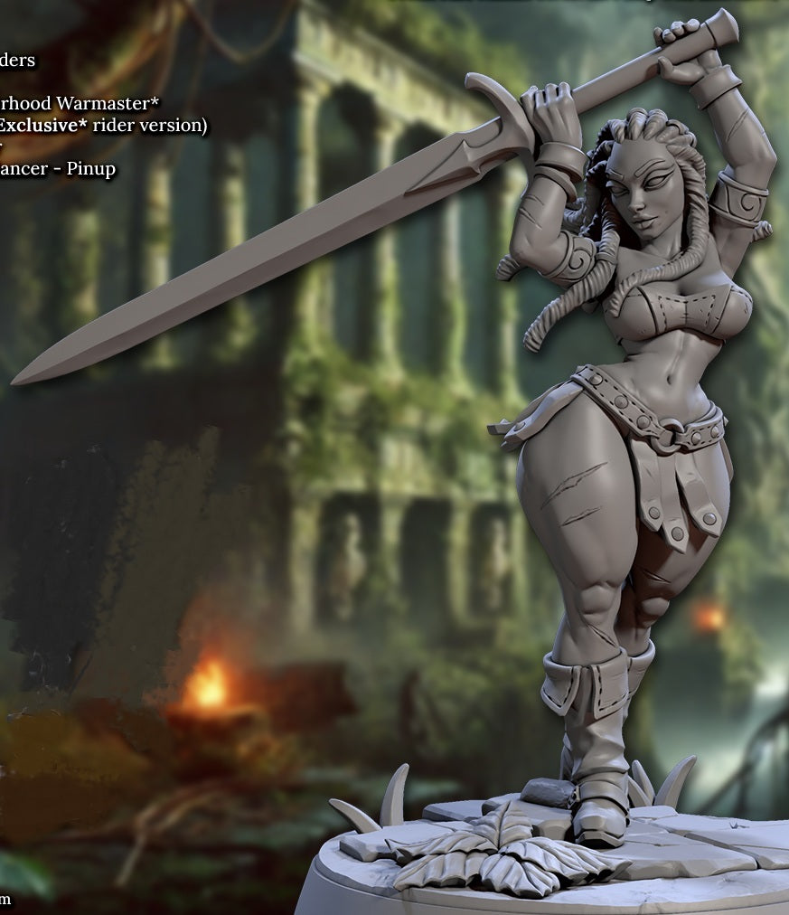 Xendra, Sisterhood Battledancer (Pinup) - Artisan Guild