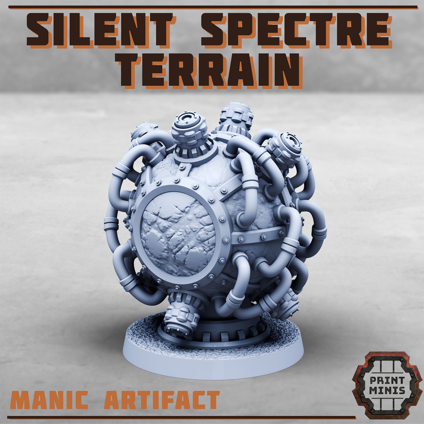 Silent Spectre Terrain, Scenery Kit (32mm Scale) - Print Minis