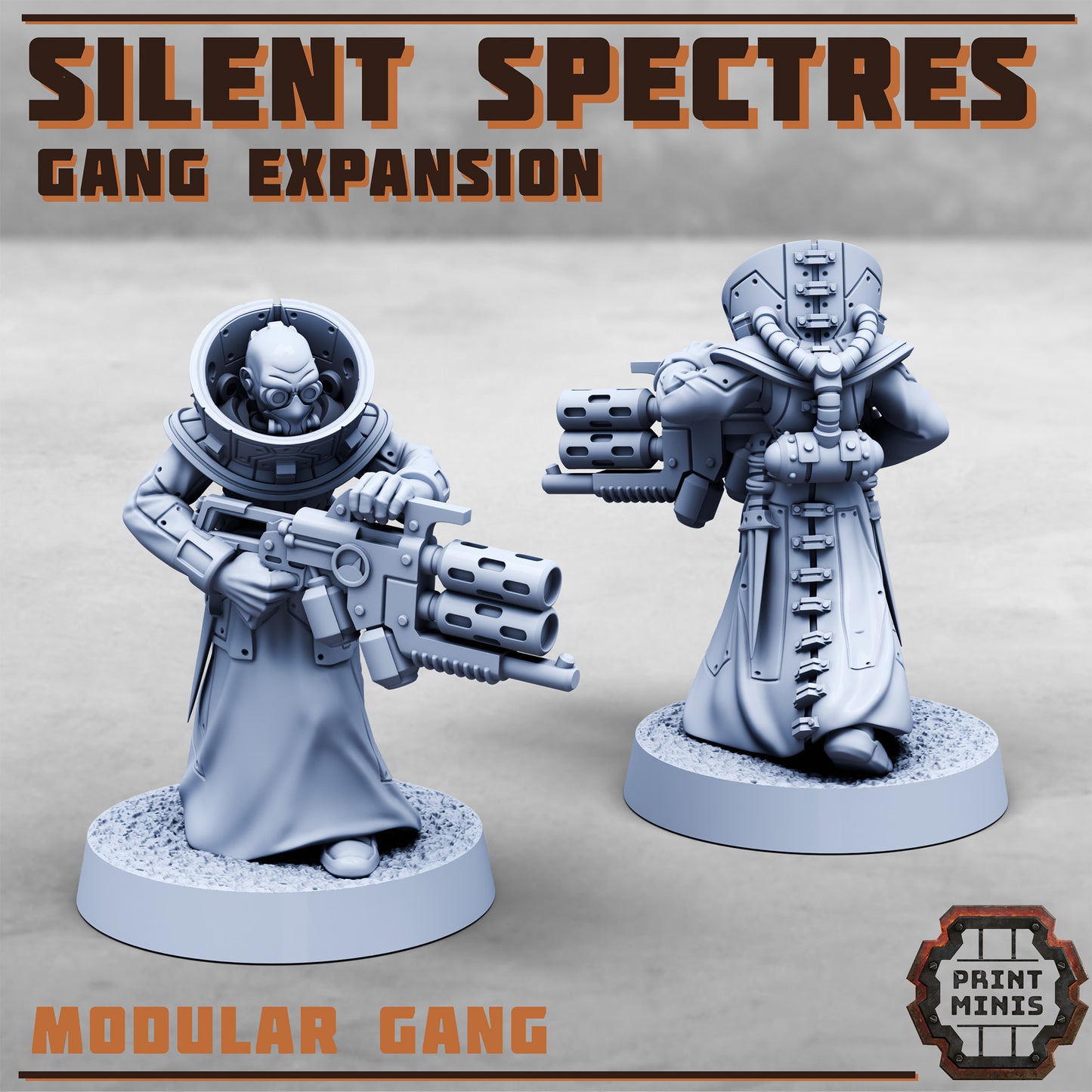 Silent Spectres, Sneaky Gang - Set 2 (8 Variants Available) - Print Minis