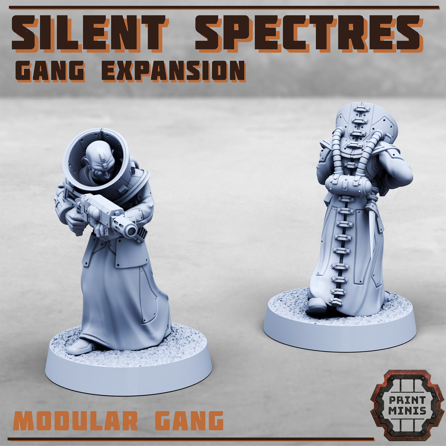 Silent Spectres, Sneaky Gang - Set 2 (8 Variants Available) - Print Minis