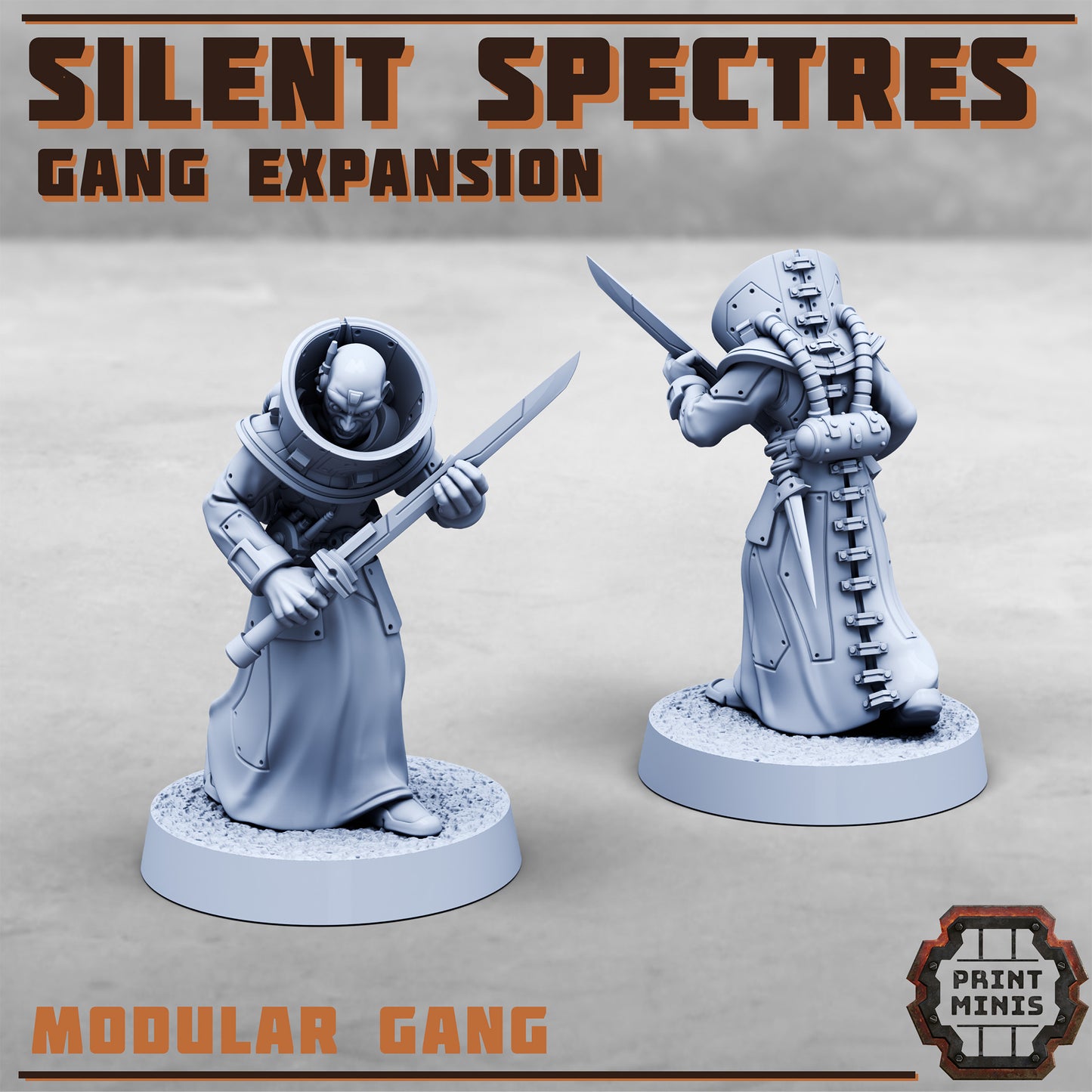 Silent Spectres, Sneaky Gang - Set 2 (8 Variants Available) - Print Minis