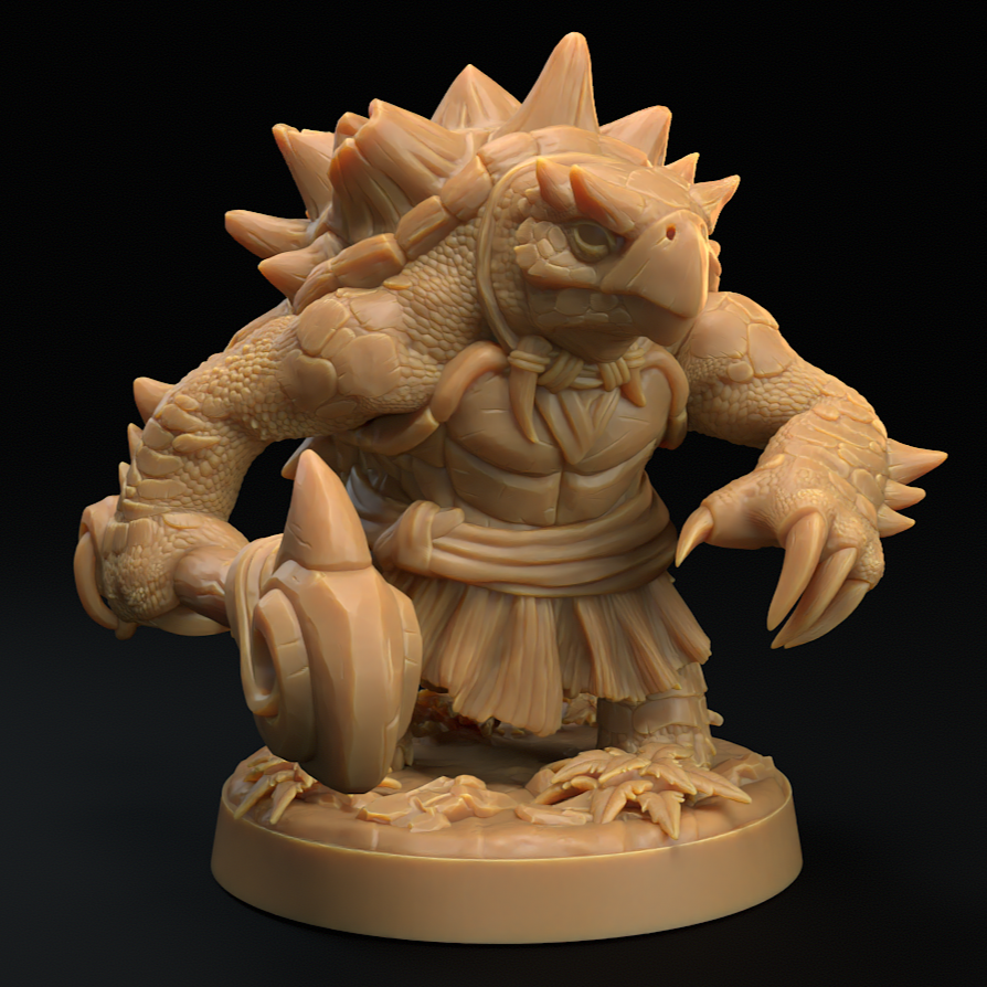 Tortun Rough Shells, Turtle Folk (4 Variants Available) - Dragon Trapper's Lodge