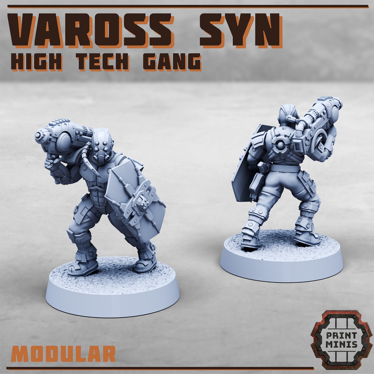 Data Hunters, Vaross Syn Gang - Set 3 (5 Variants Available) - Print Minis