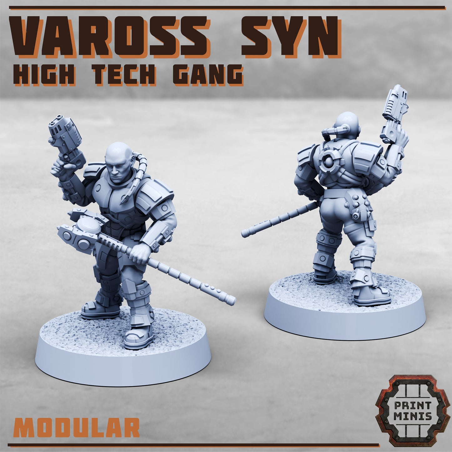 Data Hunters, Vaross Syn Gang - Set 3 (5 Variants Available) - Print Minis