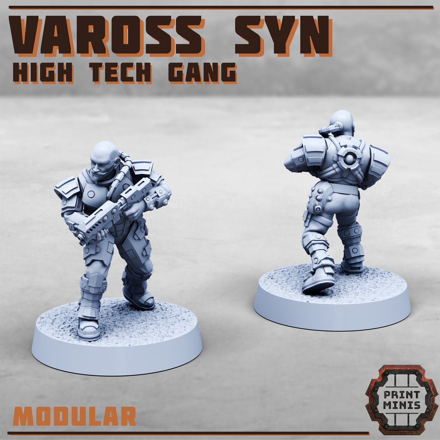Data Hunters, Vaross Syn Gang - Set 3 (5 Variants Available) - Print Minis