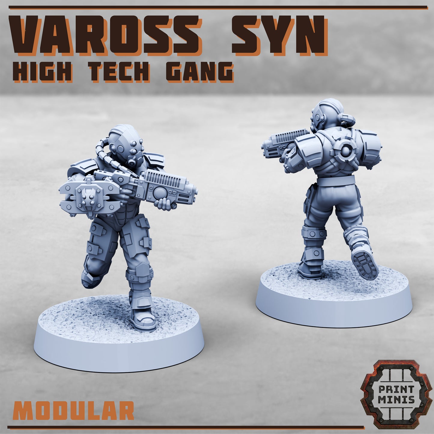 Data Hunters, Vaross Syn Gang - Set 3 (5 Variants Available) - Print Minis