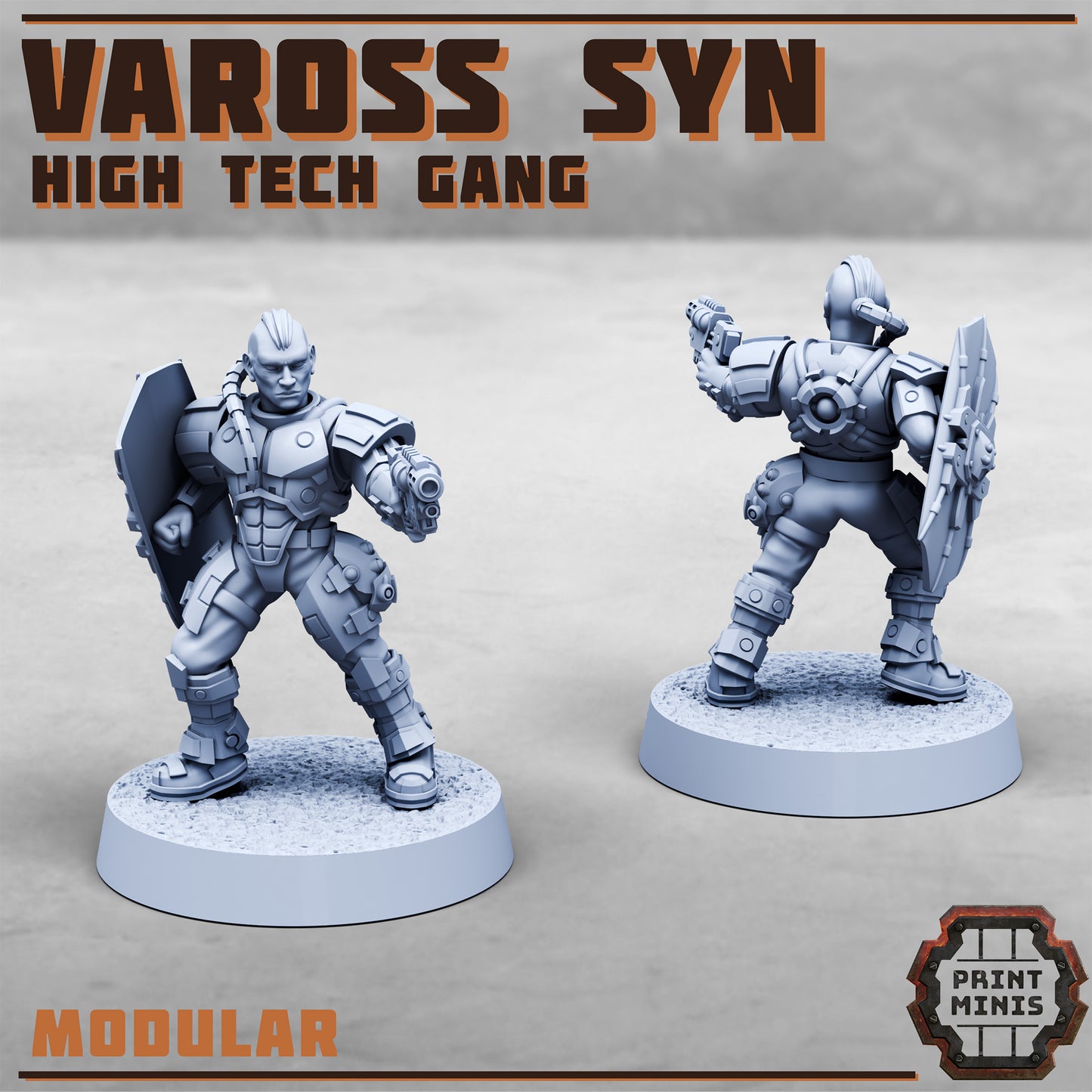 Data Hunters, Vaross Syn Gang - Set 3 (5 Variants Available) - Print Minis