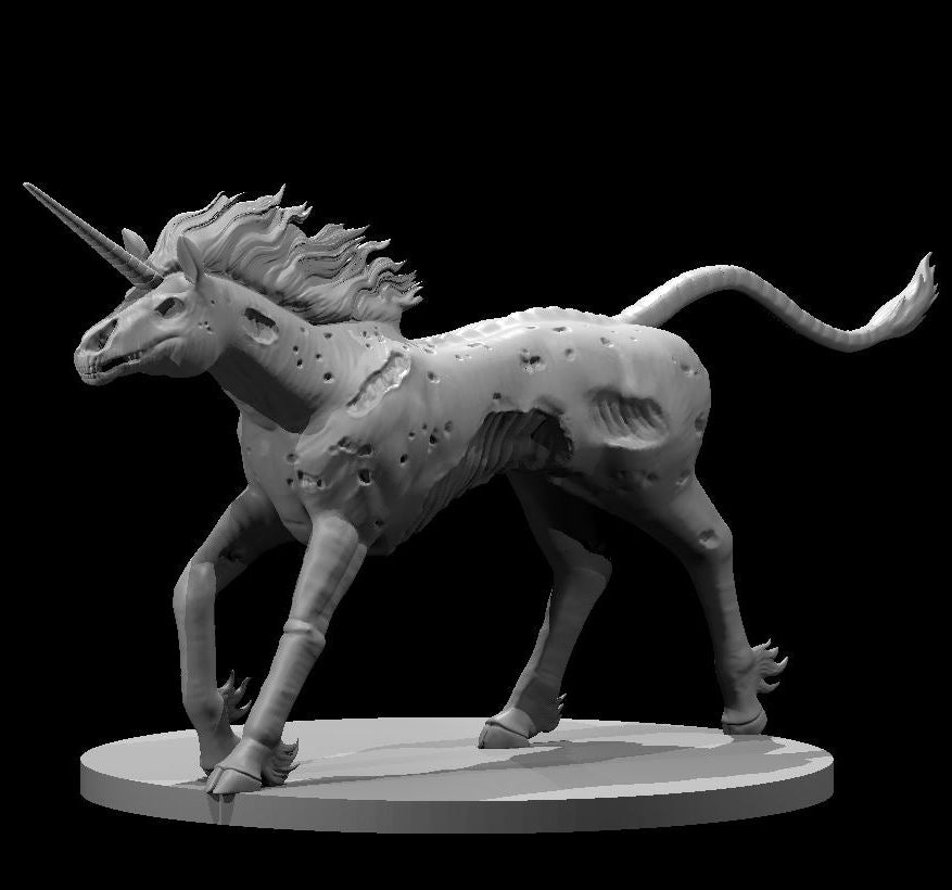 Goblin Riding a Zombie Unicorn - MZ4250