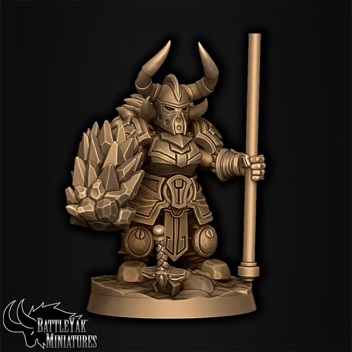 Frostforged Battle Damsels, Dwarven Warrior Women - Helmets (4 Variants Available) - Battle Yak