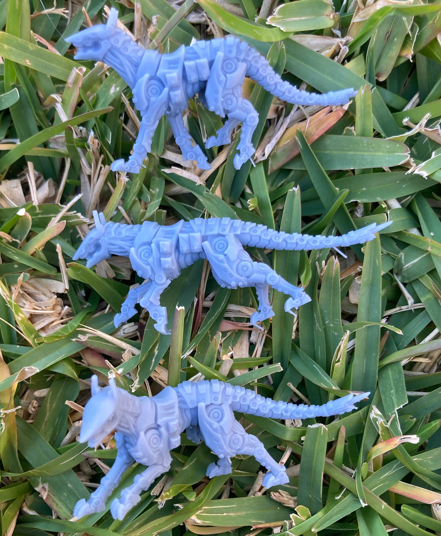 Cyber Hounds (3 Variants Available) - Print Minis