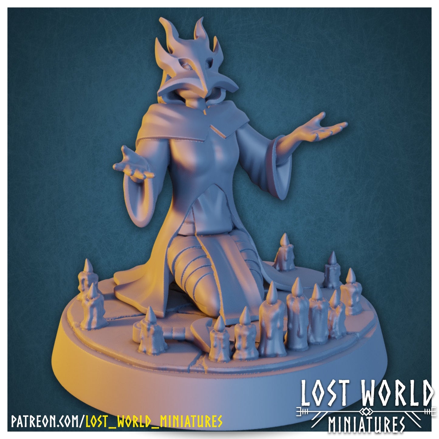 Dragon Cultist (7 Variants Available) - Lost World Miniatures