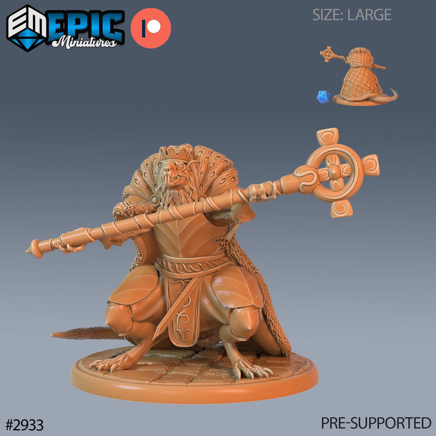 Giant Rat (3 Variants Available) - Epic Miniatures