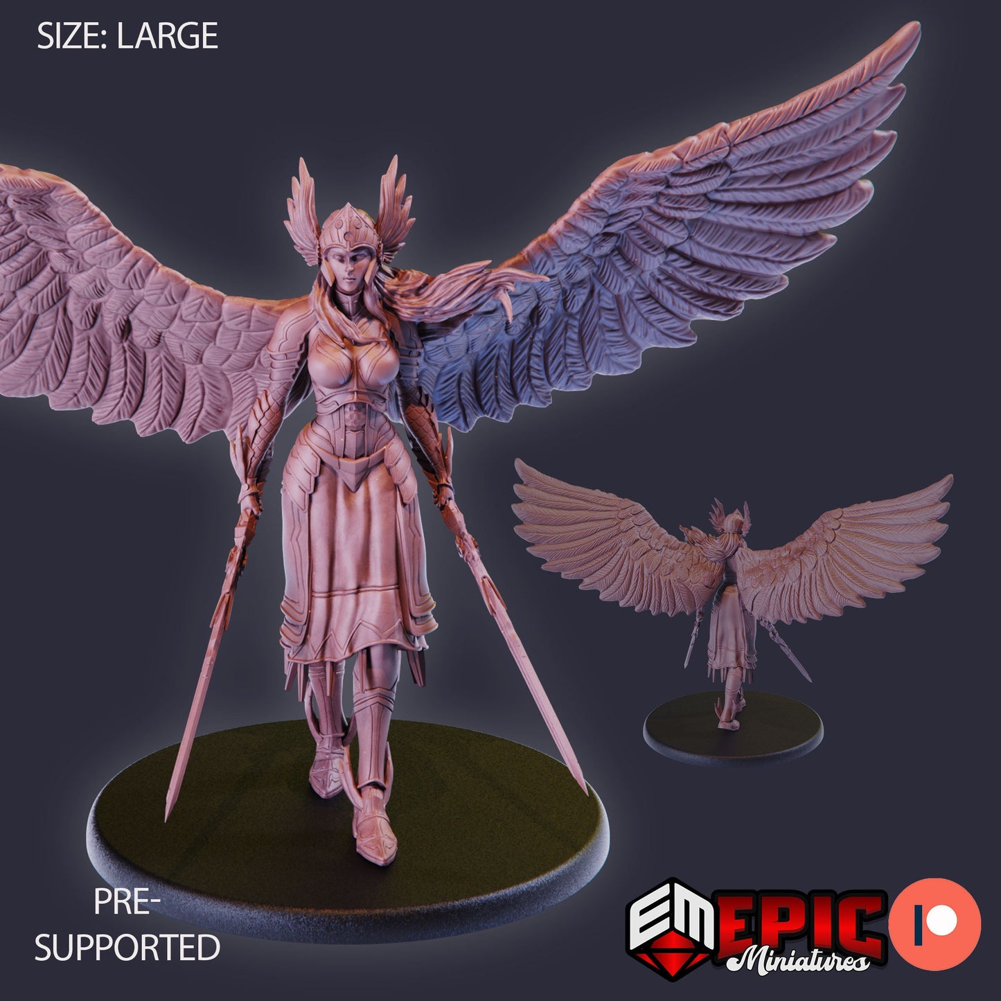 Valkyrie (3 Variants) - Epic Miniatures