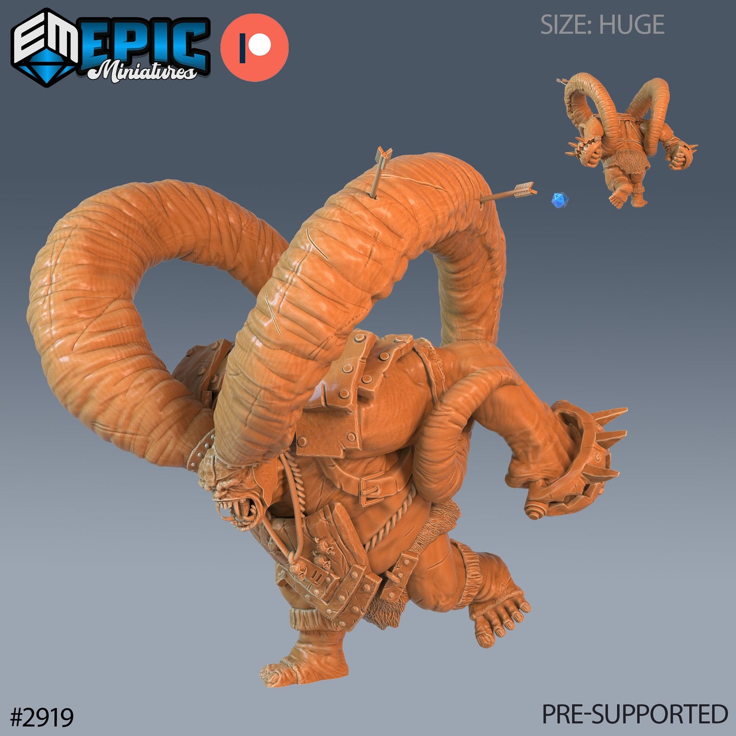 Ram Troll - Epic Miniatures