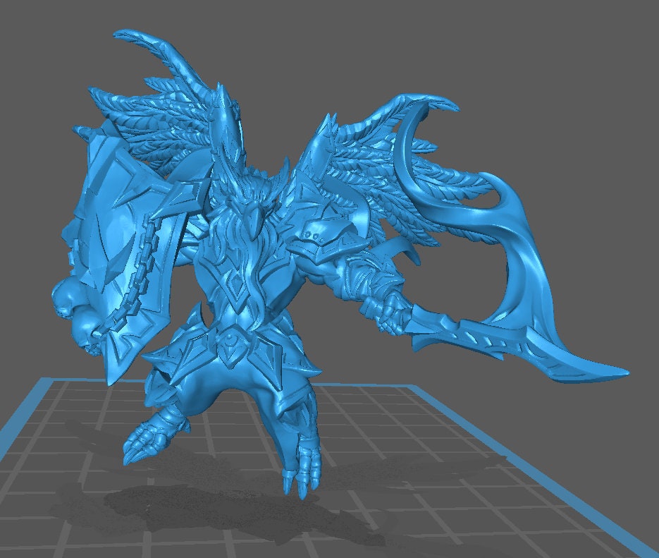 Malor riding Phoenix (3 Variants Available) - Artisan Guild