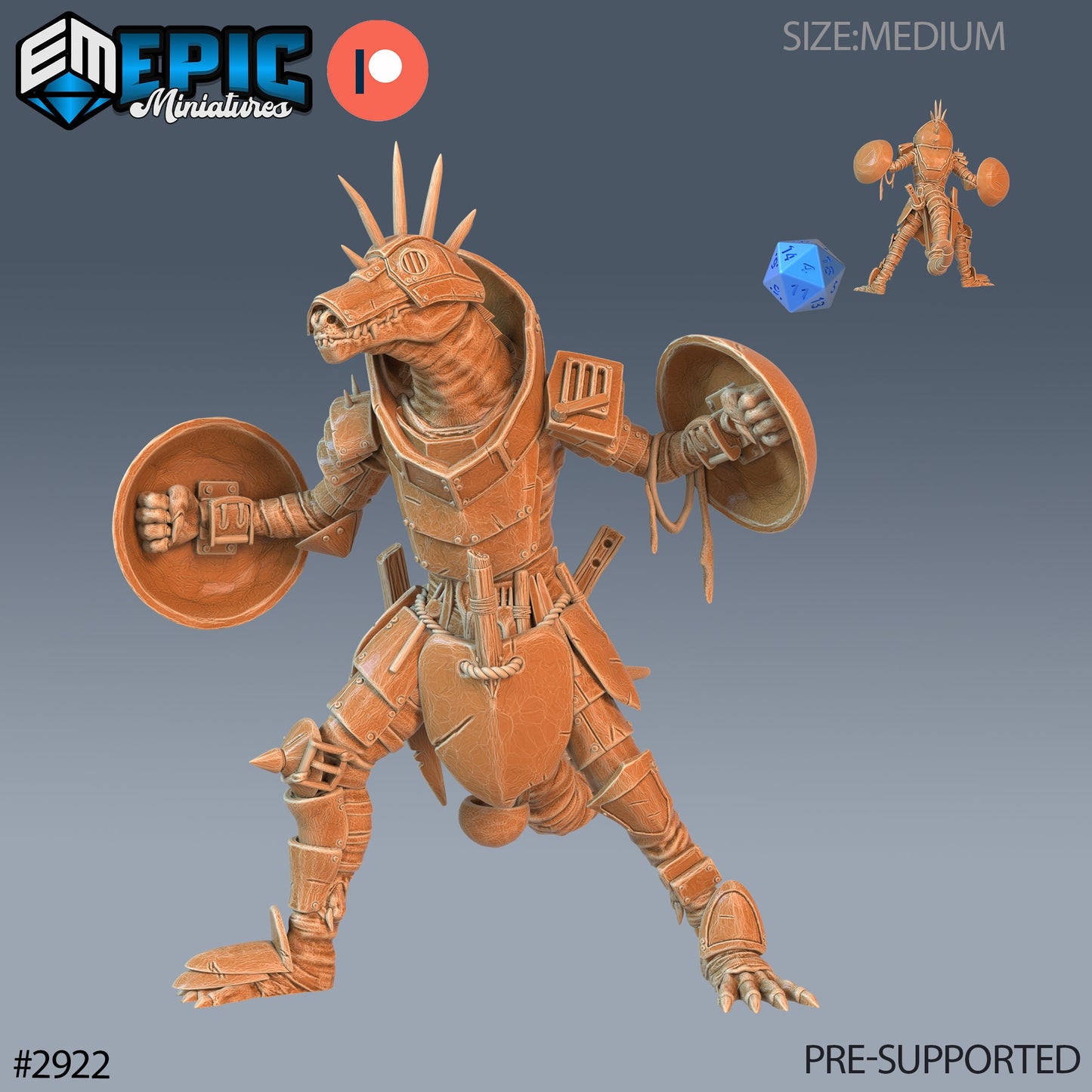 Commander Kobold (3 Variants Available) - Epic Miniatures