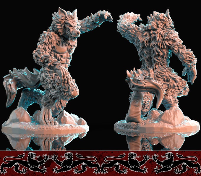 Werewolf (3 Poses Available) - Brayan Nafarrate