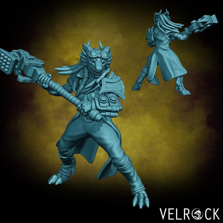 Female Dragonfolk Set 1 (5 Variants) - Velrock