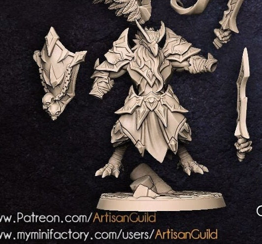Malor, Eye Guardian (2 Variants Available) - Artisan Guild