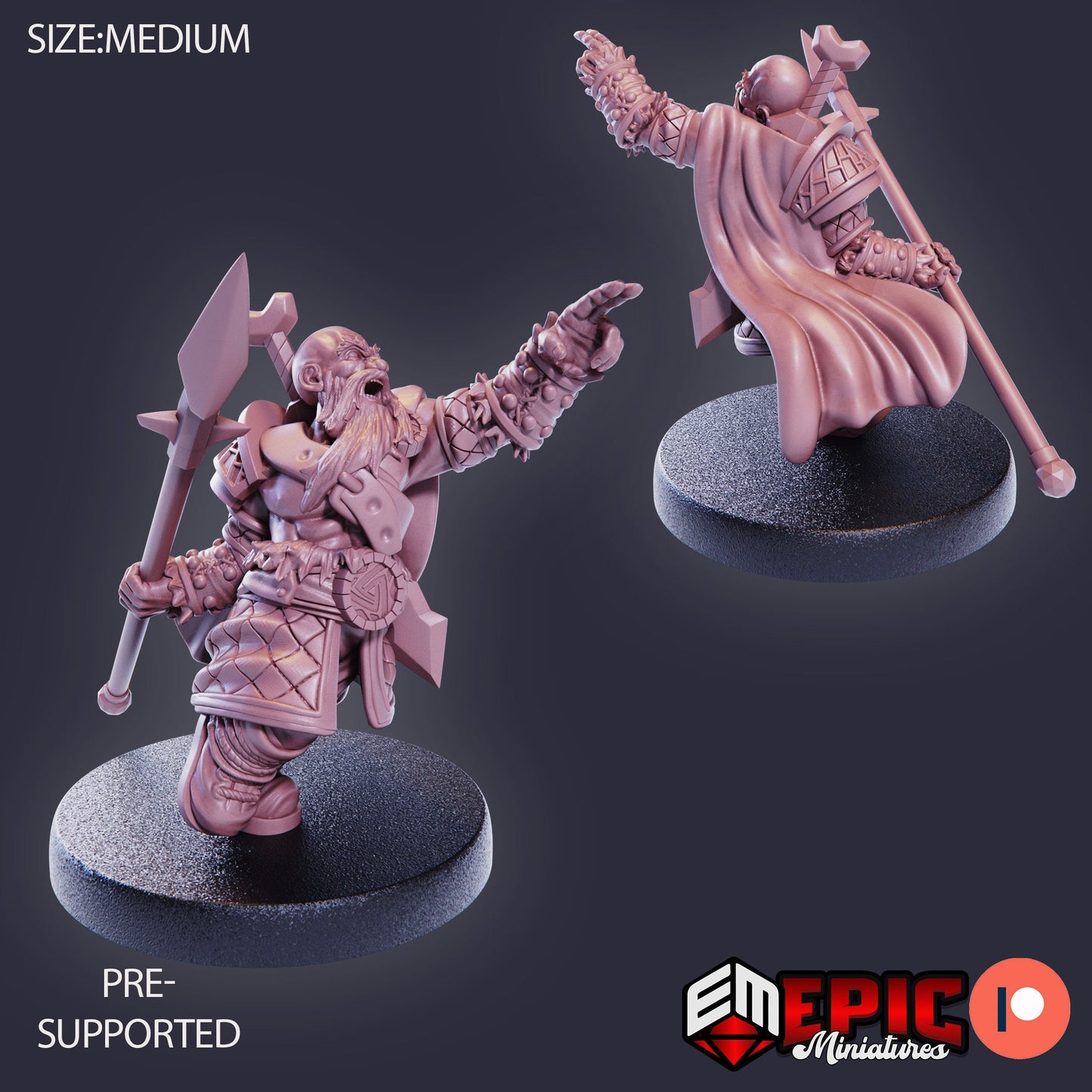 Dwarf Army Set 1 (4 Variants Available) - Epic Miniatures