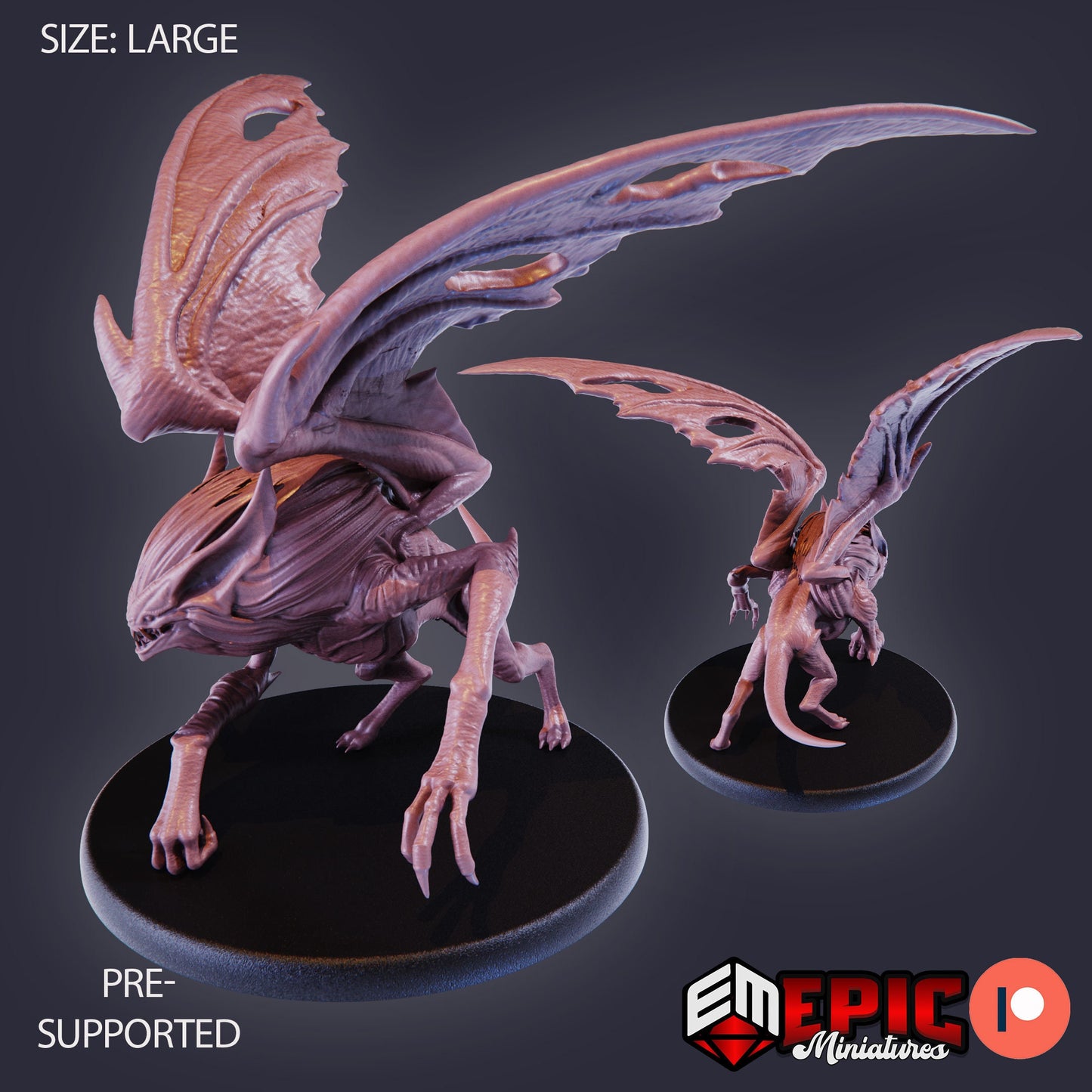 Terror Bat (3 Variants) - Epic Miniatures