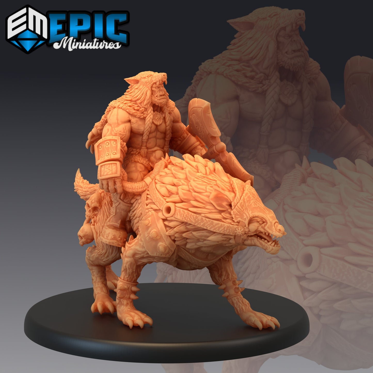 Orc Warg Tamer (5 Variants) - Epic Miniatures