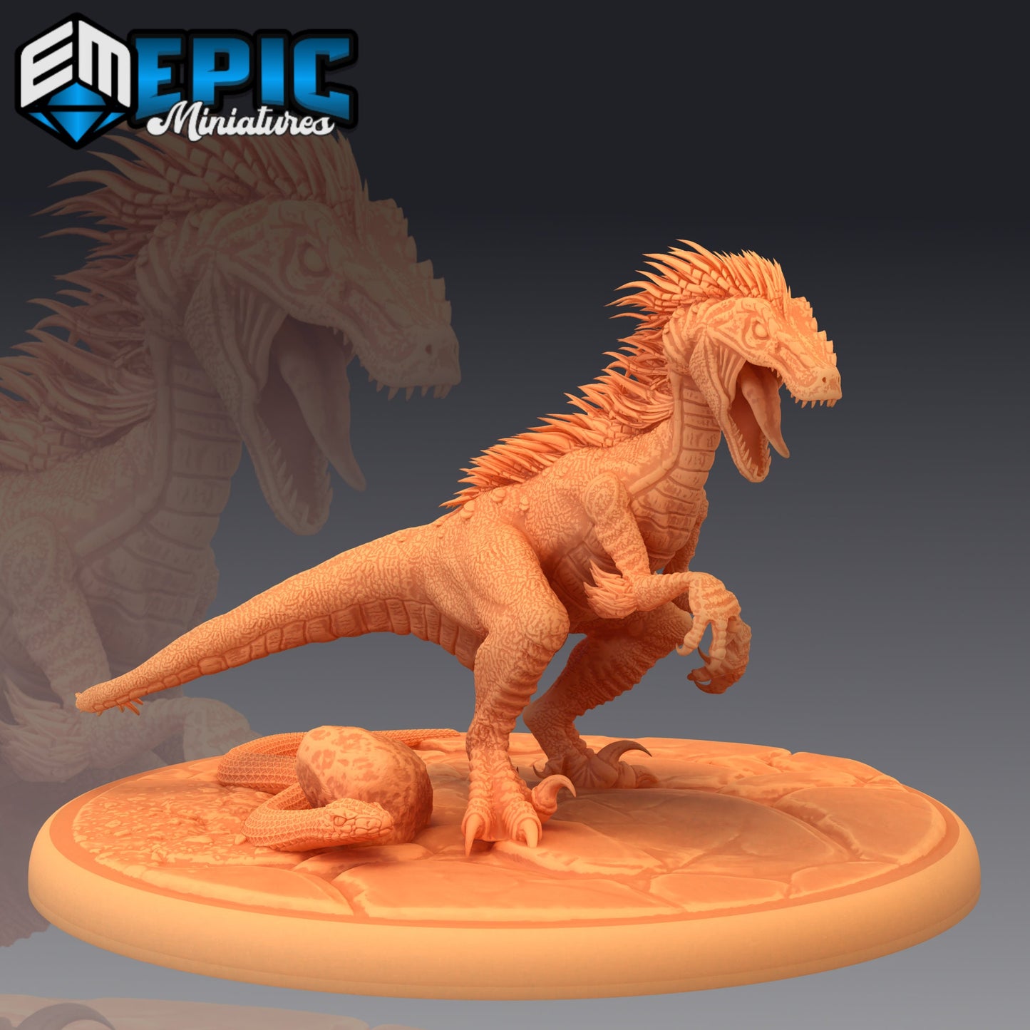 Raptor (3 Variants) - Epic Miniatures