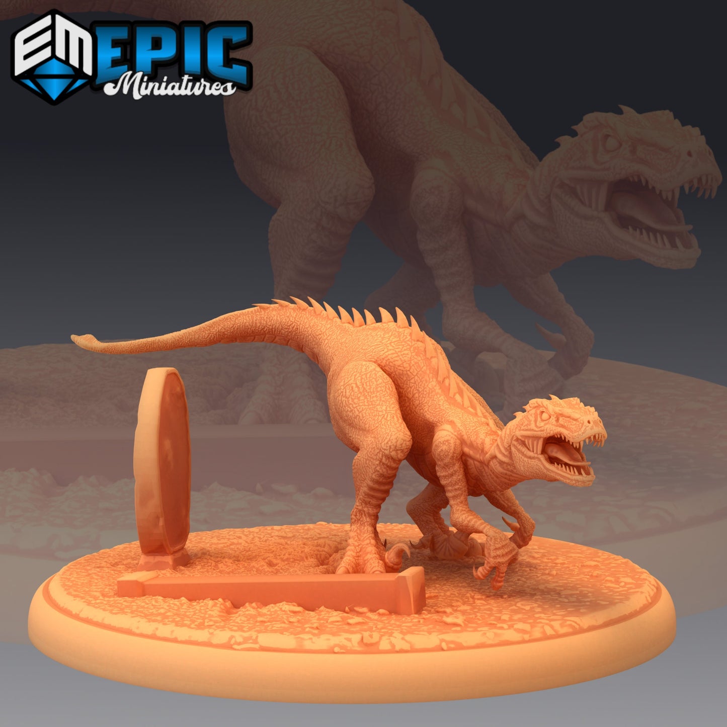 Raptor (3 Variants) - Epic Miniatures