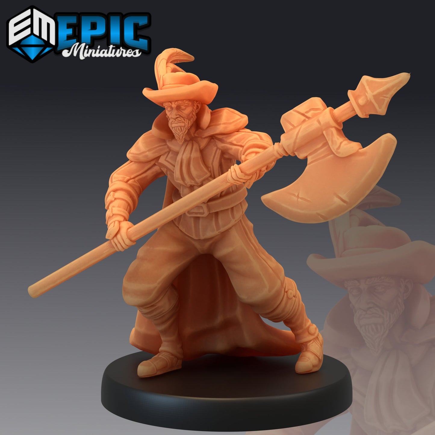 Musketeer (3 Variants) - Epic Miniatures