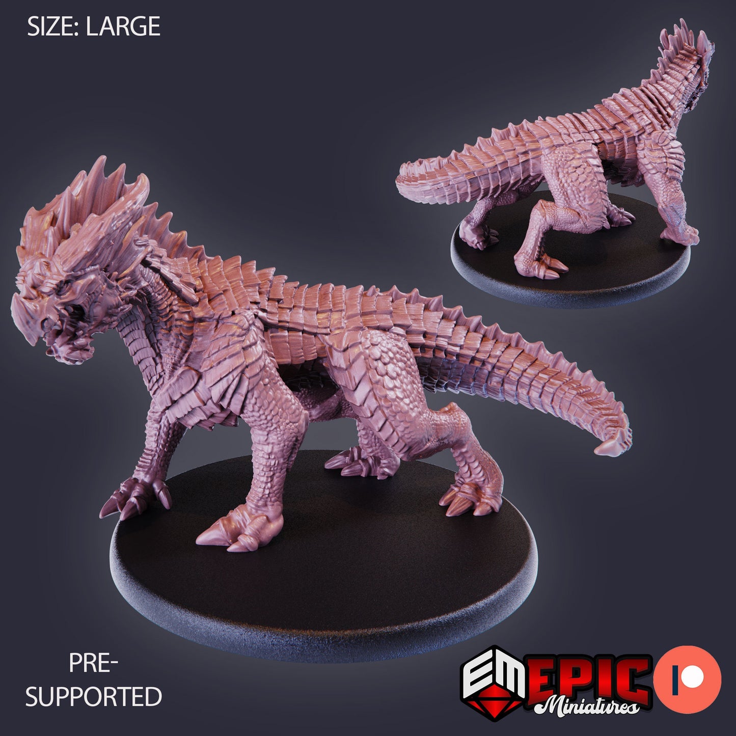 Red Guard Drake (5 Variants Available) - Epic Miniatures