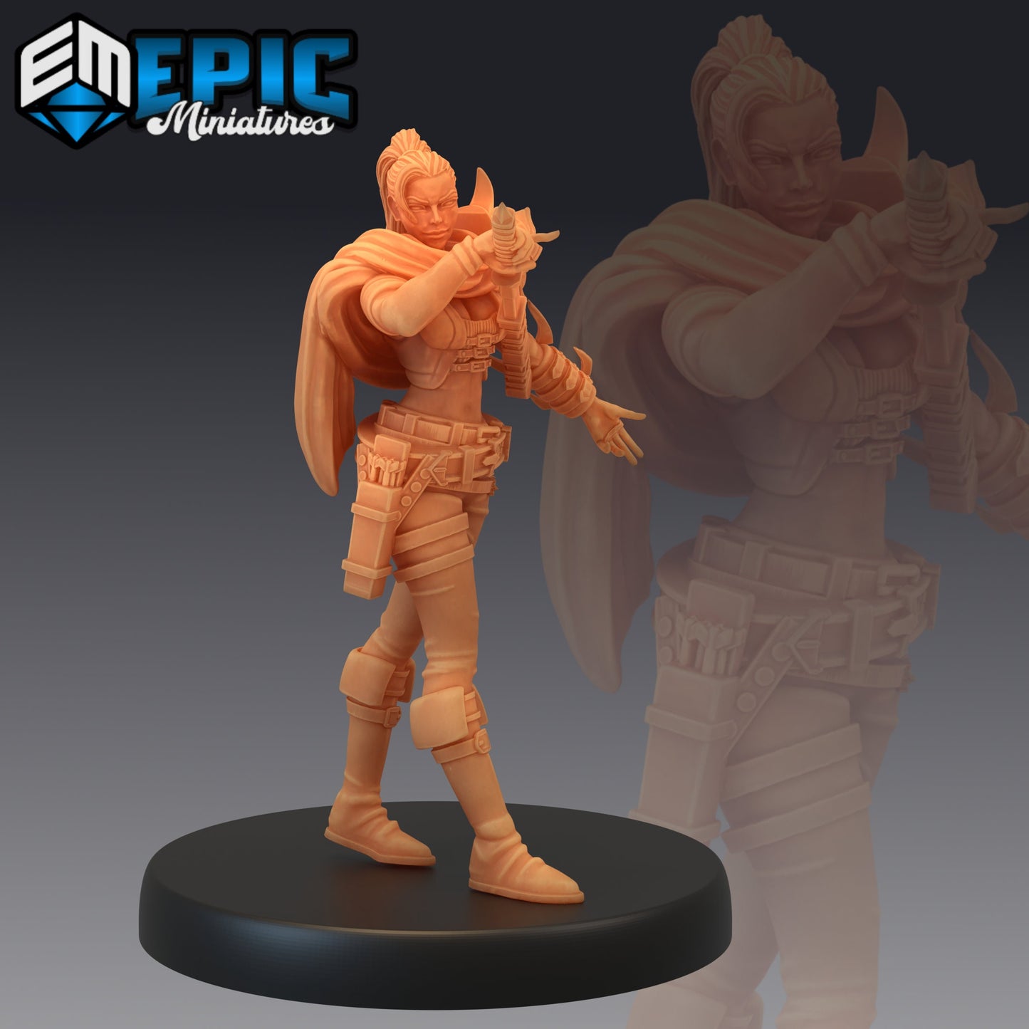 Female Assassin (3 Variants Available) - Epic Miniatures