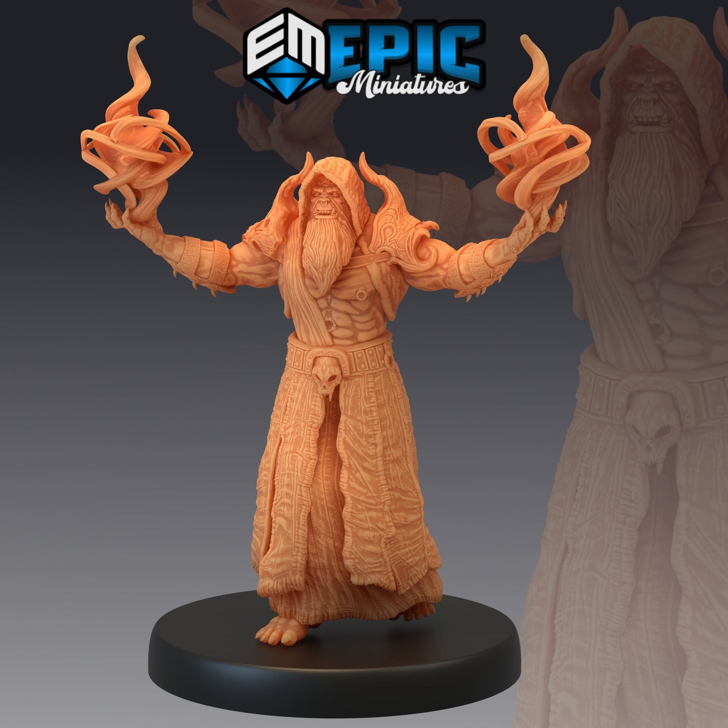 Orc Shaman (4 Variants Available) - Epic Miniatures