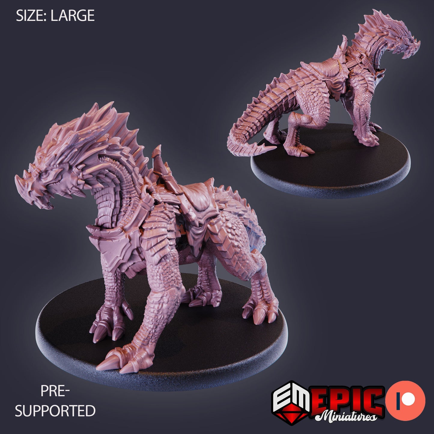 Red Guard Drake (5 Variants Available) - Epic Miniatures