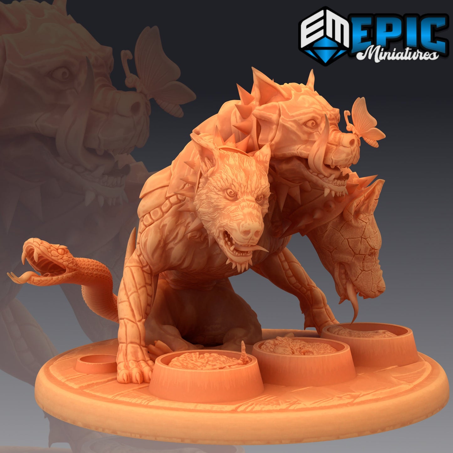 Cerberus (3 Variants) - Epic Miniatures