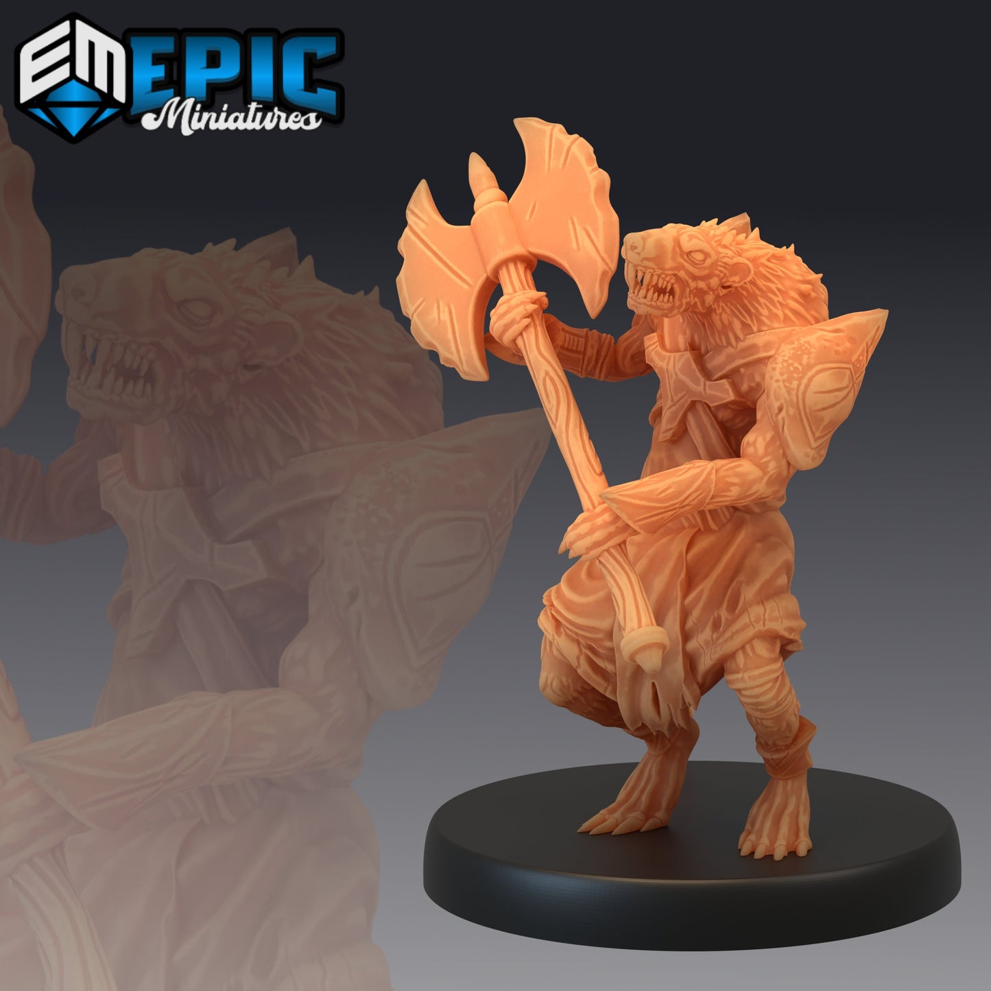 Sewer Rat Tribe (4 Variants) - Epic Miniatures