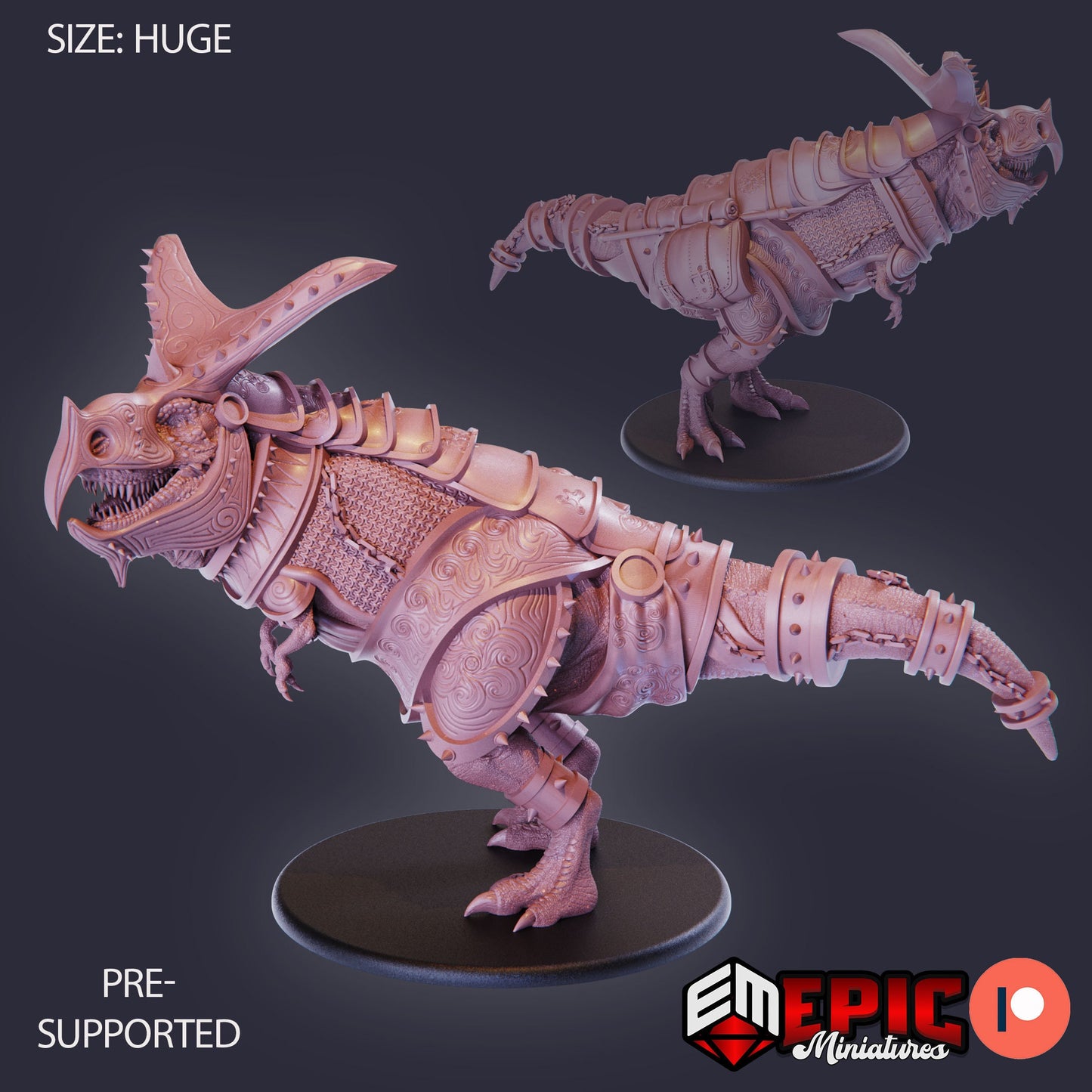 T-Rex (6 Variants) - Epic Miniatures